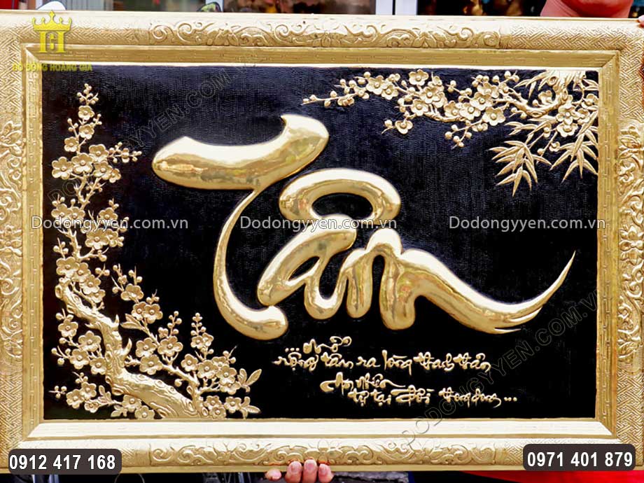 Bức tranh mang &yacute; nghĩa phong thủy học s&acirc;u sắc, mang lại may mắn, b&igrave;nh an cho gia đ&igrave;nh gia chủ